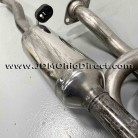 JDM EK9 Mugen Twin Loop Sports Cat Back Exhaust 